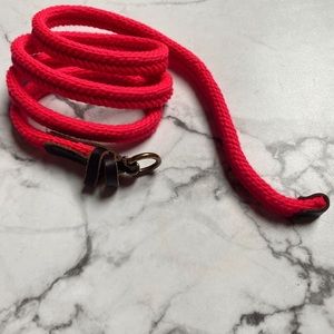 GAP pink braided belt